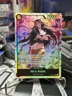 Nico Robin SR One Piece Legacy of the Master OP12-087 NM - Image 2