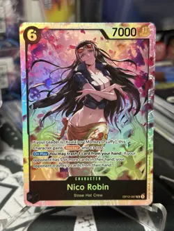 Nico Robin SR One Piece Legacy of the Master OP12-087 NM - Image 3