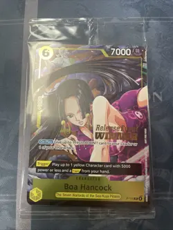 ONE PIECE TCG BOA HANCOCK WINNER Sealed - Image 1