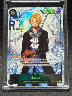 Sabo OP13-120 SEC Parallel Carrying On His Will One Piece Card English NM - Image 1
