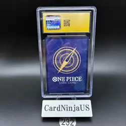 CGC 10 PRISTINE Usopp Parallel ST01-002 C 25th Edition ONE PIECE Card Game 232 - Image 2