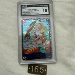 CGC 10 GEM MINT Hibari OP11-010 SR Flagship Battle Prize - ONE PIECE 165 - Image 1