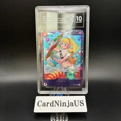 TAG GEM MINT 10 (959) Hibari OP11-010 SR Flagship Battle Prize - ONE PIECE 319 - Image 1