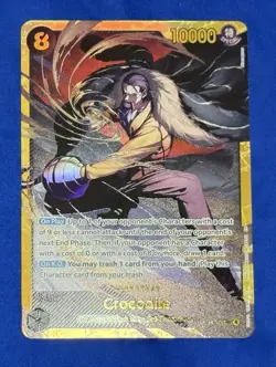Crocodile OP14-120 SEC Foil English One Piece NM - Image 1