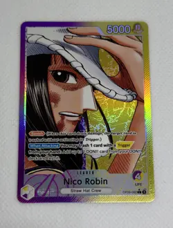 Nico Robin OP09-062 Parallel Leader - Emperors in the New World -One Piece TCG - Image 1