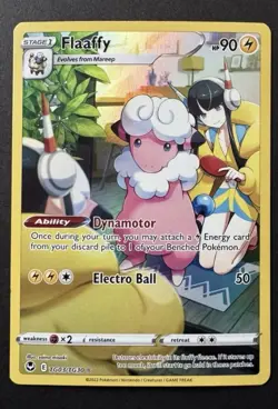 Pokemon Card TCG Flaaffy Silver Tempest Trainer Gallery Holo TG03/TG30 - NM - Image 1