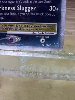 Pokemon TCG Absol G LV.X Supreme Victors Holo Rare Platinum Card 141/147 LP - Image 4