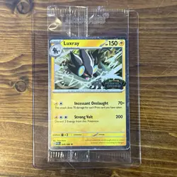 Luxray Perfect Order Stamped Promo Card - Image 1