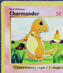 Shadowless Charmander - Base Set - #46/102 - Vintage Pokemon Card 1999 WOTC - Image 2