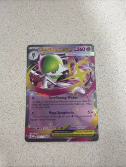 Pokemon Mega Gardevoir EX Holo Double Rare Card 060/132 Me01: Mega Evolution - Image 1