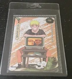 NARUTO UZUMAKI PSA MAGAZINE PROMO CARD - Image 1