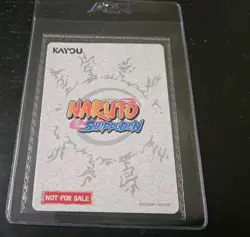 NARUTO UZUMAKI PSA MAGAZINE PROMO CARD - Image 2