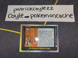 EP8 The Path to the Pokemon League Pokemon Topps Series 2 Card VLP - Image 3