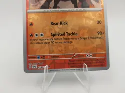 PALDEAN TAUROS 018/191 REVERSE HOLO UNCOMMON SURGING SPARKS POKEMON TCG CARD - Image 4