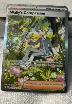 Wallys Compassion 186/132 Sir Mega Evolutions English Pokemon Card NM - Image 1