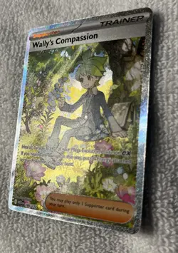 Wallys Compassion 186/132 Sir Mega Evolutions English Pokemon Card NM - Image 2