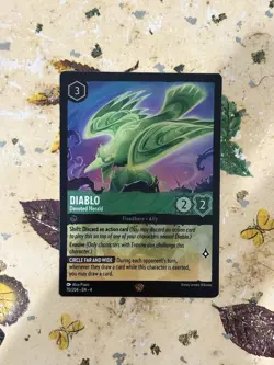 Lorcana Diablo Devoted Herald 70/204 Ursula's Return Cold Foil Card - Image 1