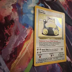Pokemon TCG Snorlax Jungle Holo Unlimited Rare Card 11/64 LP - Image 4