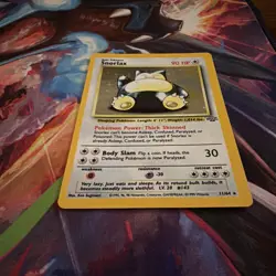 Pokemon TCG Snorlax Jungle Holo Unlimited Rare Card 11/64 LP - Image 5