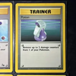 Pokemon TCG Base Set Trainer Card Lot 4 Wizards 1999 Energy Search PlusPower - Image 3