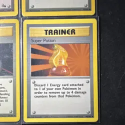 Pokemon TCG Base Set Trainer Card Lot 4 Wizards 1999 Energy Search PlusPower - Image 5