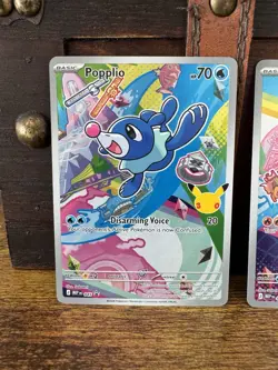 Pokemon First Partner Illustration Series 1 * 3 CARD LOT * Rowlet Litten Popplio - Image 2