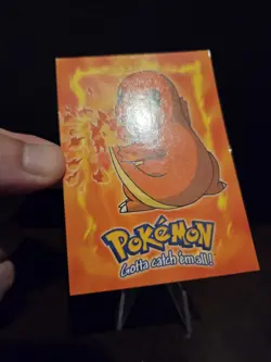 TOPPS Charmander E4 of 12 BLACK LOGO - Pokemon Card 🌟🌟🌟 - Image 2