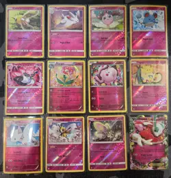 12 x Holo/reverse Holo Fairy Card Pokemon Card Lot - Image 1
