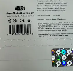 MTG Secret Lair GOBLINGRAM SEALED RAINBOW FOIL Magic the Gathering 5 Card Set - Image 4