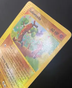 Sudowoodo 036/147 Aquapolis Reverse Holo *HEAVY DAMAGE* Pokemon Card - Image 4