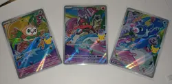 Pokemon First Partner Illustration Collection 3 card gen 7 (Alola set) - Image 1