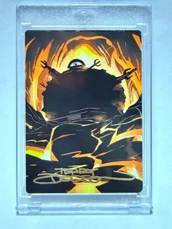 Magic The Gathering TMNT's Lot of 2 Art Series Cards #22 (Gold Stamped) #33 NM - Image 2