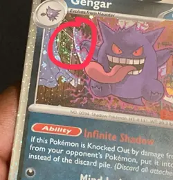 Gengar Promo GameStop Holo Rare Card swirl 🌀050/088 - Image 1