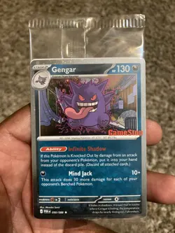 Gengar Promo GameStop Holo Rare Card swirl 🌀050/088 - Image 4