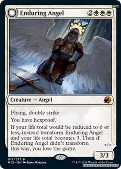 Enduring Angel [MID - 17] - NM [Foil] TCG MTG - Image 1