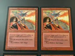 MTG Ice Age Pyroblast (x4) playset LP - Image 2