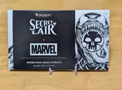 🕷 Secret Lair Spider-Man Mana Symbiote Raised Foil MTG SEALED ✨ - Image 2