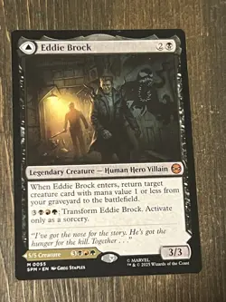 MTG - Eddie Brock Marvel's Spider-Man Foil - Image 1