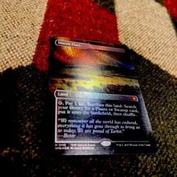 Marsh Flats Foil (Borderless) MTG Special Guests - Near Mint SPG 0110 - Image 2