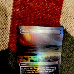 Marsh Flats Foil (Borderless) MTG Special Guests - Near Mint SPG 0110 - Image 4