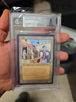 1993 MAGIC: THE GATHERING ARABIAN NIGHTS BAZAAR OF BAGHDAD BGS 8 - Image 1