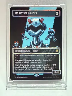 Magic The Gathering TMNT's Lot of 2 Artifact Creatures M 0175 & R 0097 NM - Image 2