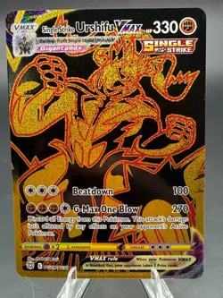 Single Strike Urshifu VMAX - TG29/TG30 - Pokemon Brilliant Stars Secret Rare NM - Image 1