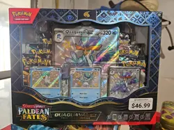 Pokemon Scarlet and Violet 4.5 Paldean Fates EX Premium Collection Pack 820650856341 - Image 1