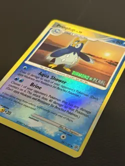 Pokemon TCG - Prinplup Diamond and pearl Stamped Reverse holo 58/130 LP - Image 5