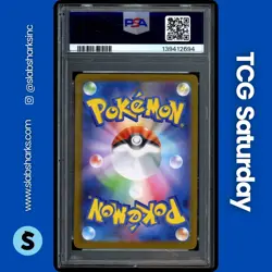 2024 POKEMON TERASTAL FEST JP #215/187 SANDY SHOCKS EX SPECIAL ART RARE PSA 10 - Image 2