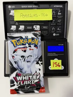 (HEAVY)🔥 22.62g Pokemon TCG White Flare Booster Pack Factory Sealed✅ - Image 1