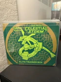 NEW Sealed! Celestial Storm ETB Pokemon Sun & Moon 2018 Elite Trainer Box - Image 1
