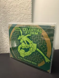 NEW Sealed! Celestial Storm ETB Pokemon Sun & Moon 2018 Elite Trainer Box - Image 2