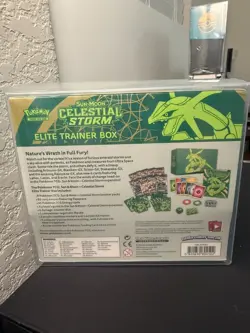 NEW Sealed! Celestial Storm ETB Pokemon Sun & Moon 2018 Elite Trainer Box - Image 5